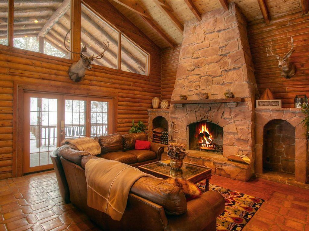 Log Cabin On The Stream Sundance, Utah Kültér fotó